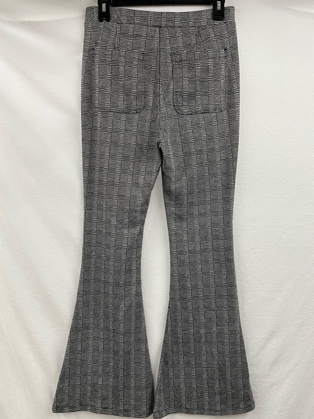SO Gray Glen Plaid Flared Pants